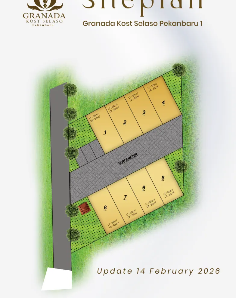 Siteplan Granada Kost Selaso
