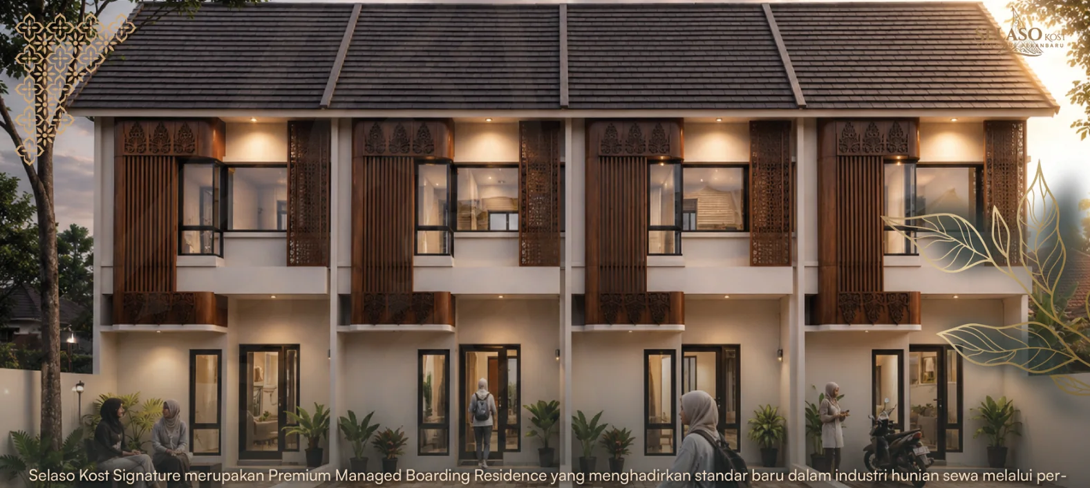 Ilustrasi kawasan properti syariah